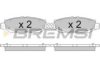 BREMSI BP2753 Brake Pad Set, disc brake